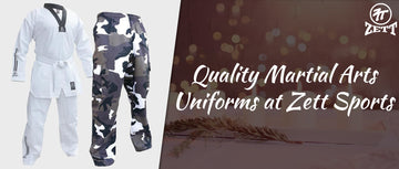 Quality Martial Arts Uniforms at Zett Sports